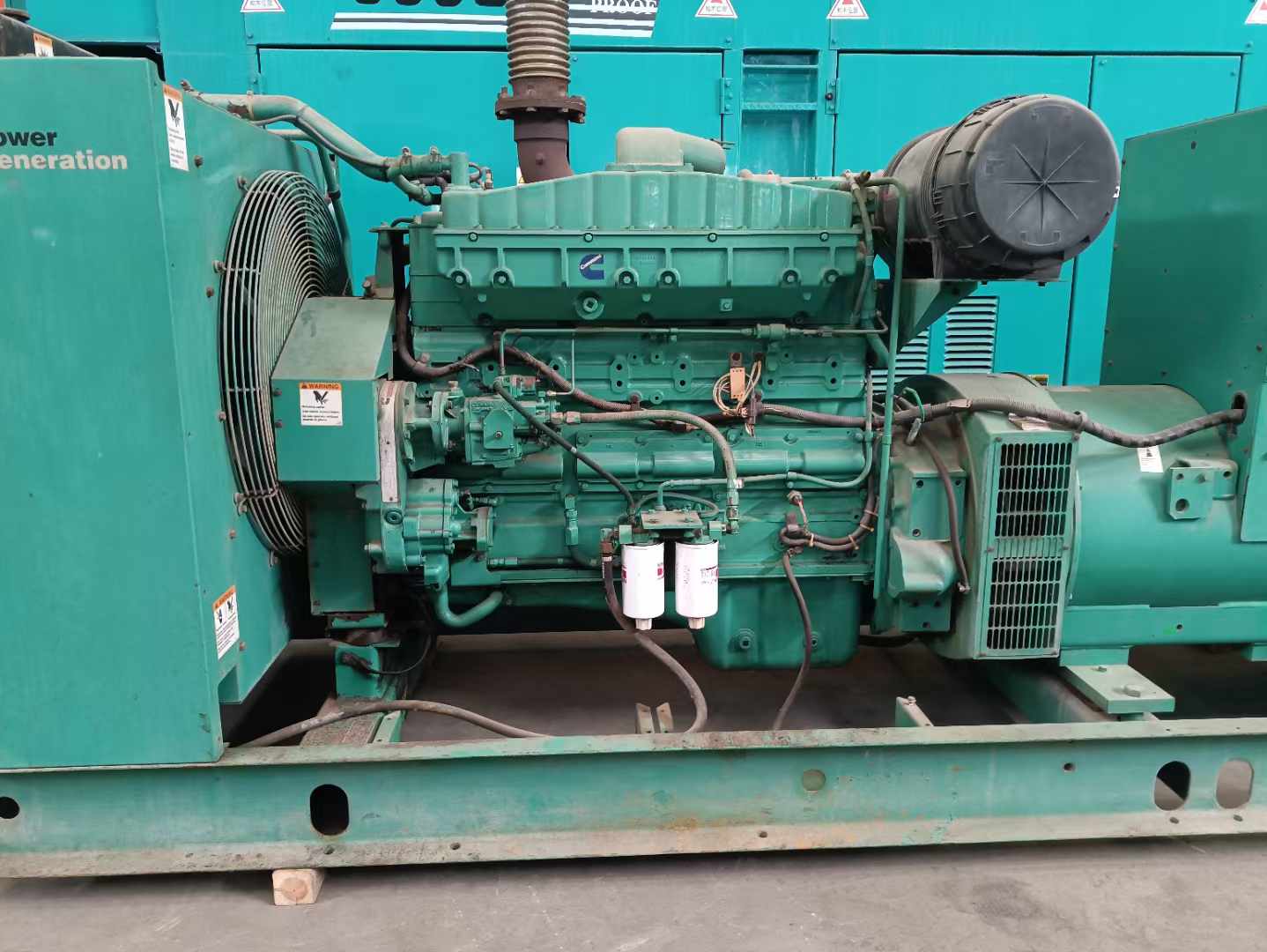 杭锦后过载会对 600kW 柴油发电机组造成哪些损害?